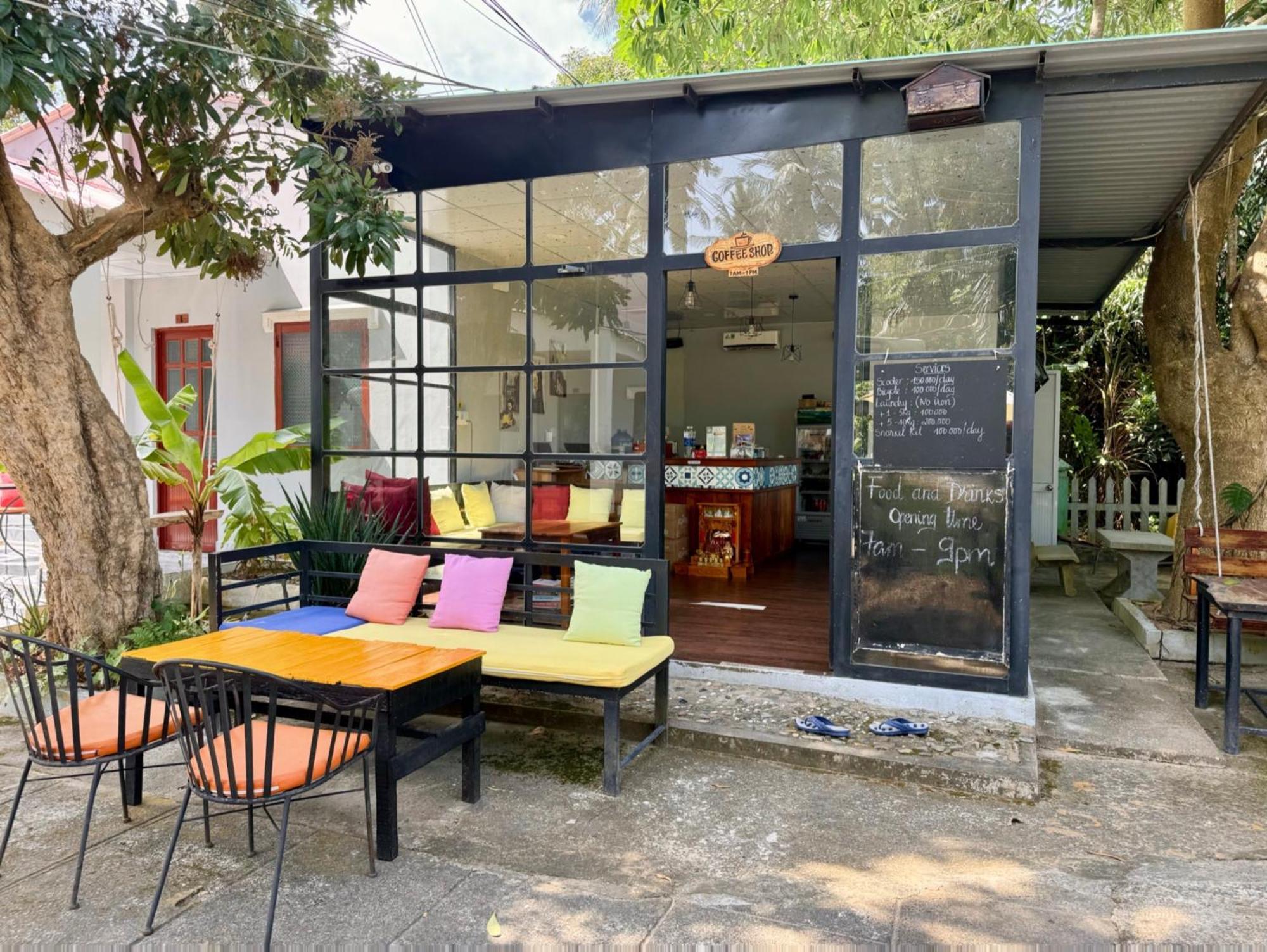 Ferienwohnung Eden House & Coffee Con Dao Chi Khu Co Ong Exterior foto